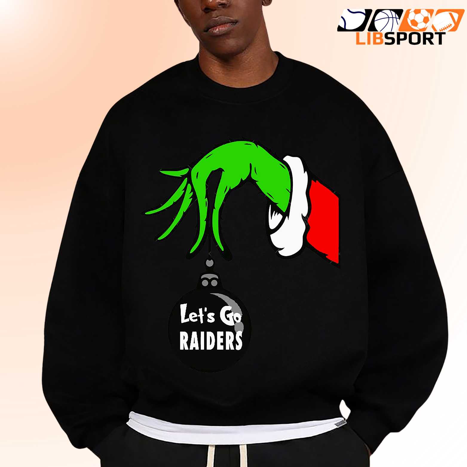 Las Vegas Raiders Grinch T Shirt, Christmas Ornament Tee, Unisex Holiday Shirt